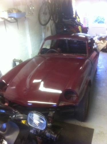 1971 Triumph GT6 Rolling shell with V5 SOLD