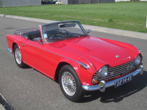 1967 Nice Triumph TR4A Right Hand Drive SOLD