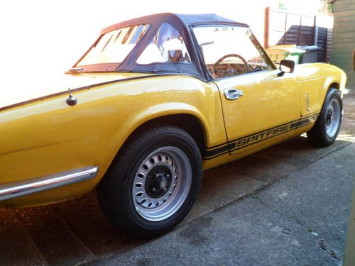 1976 Spitfire 1500 Bright Yellow SOLD