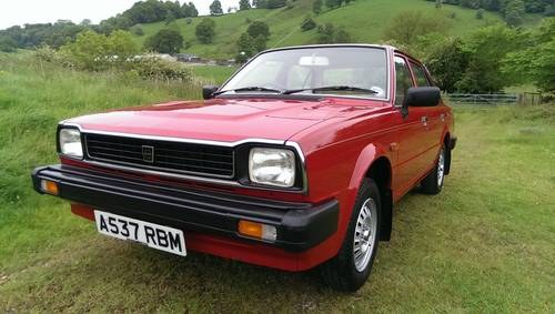 Lovely 1984 Triumph Acclaim. 20035 Miles From New. SOLD