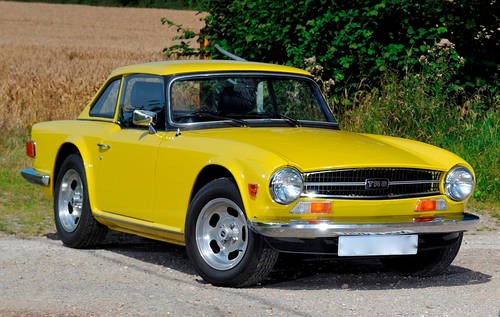 1975 Triumph TR6 36,000 miles, 2 owners For Sale