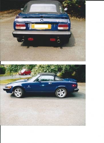 1980 Soft Top TR7 3.5 V8 Sapphire Blue 82500 miles SOLD