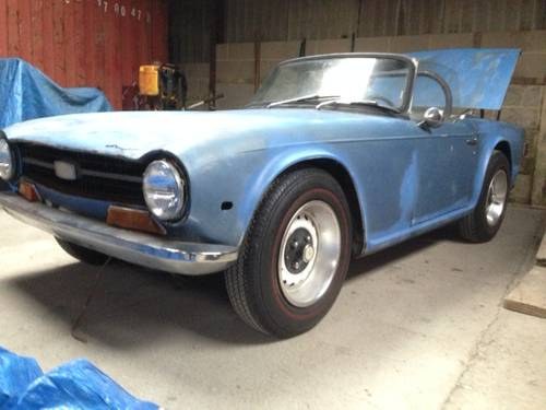 1971 TR6 LHD  ex-California dry state car SOLD