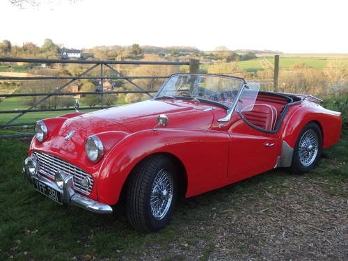 1959 tr3a SOLD
