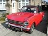 1970 TRIUMPH HERALD CONVERTIBLE NUT AND BOLT RESORED SOLD
