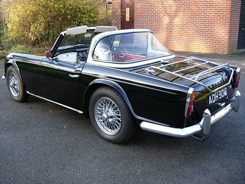 1964 Triumph TR4 Surrey top VENDUTO