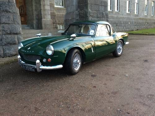 1965 Stunning Triumph Spitfire in British Racing Green For Sale