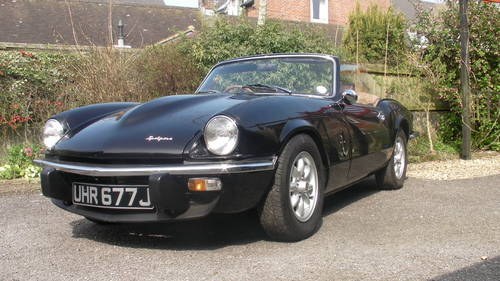 1971 Triumph Spitfire 1500 with overdrive SOLD