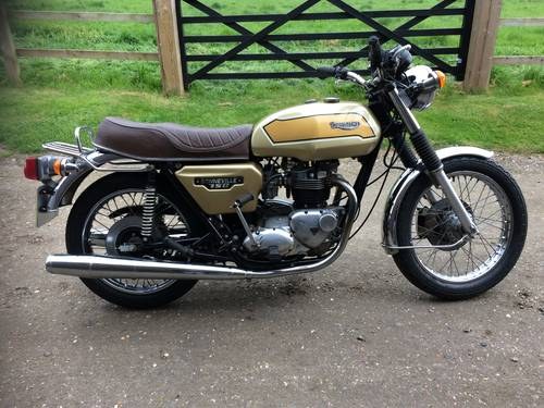 1979 Time Warp Bonneville T140 Under 100 miles from new For Sale