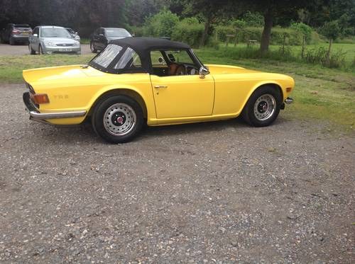 1974 Yellow tr6  For Sale