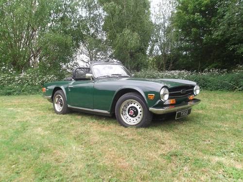 1972 TR6 For Sale SOLD