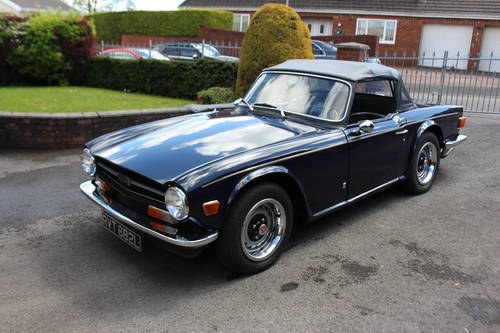1972 *NOW SOLD* Triumph TR6 - Midnight Blue *NOW SOLD* SOLD
