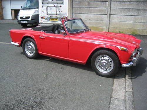 1965 tr4A older restoration,used overseas,in uk 1995 SOLD