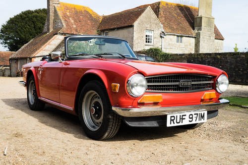 TRIUMPH TR6. 1974. A Great British 2-Seater For Sale