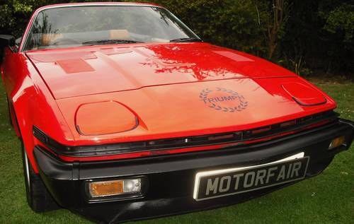 1980 TRIUMPH TR7 CONVERTIBLE 1 OWNER CONCOURS WINNER For Sale
