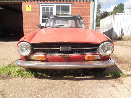 1972 150BHP TR6 PROJECT SOLD