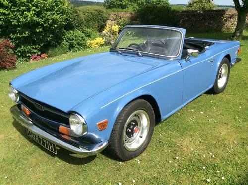 1970 TR6. 150 bhp  CP series For Sale