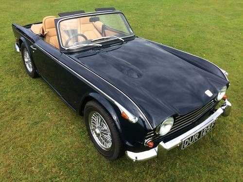 1968 U.K Triumph TR5 with Overdrive For Sale