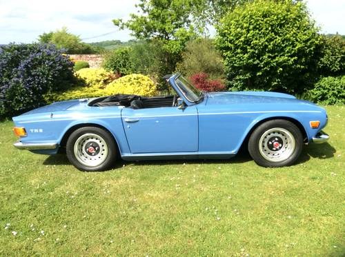 1970 TR6  150bhp  uk cp pi series For Sale