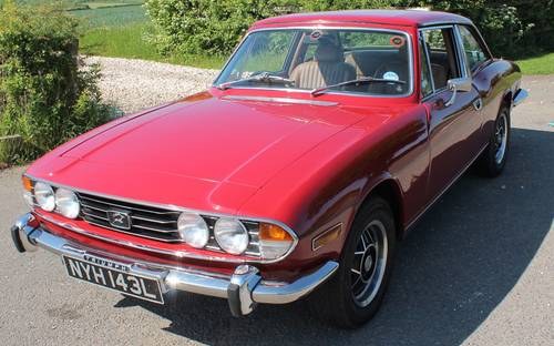 1972 Triumph Stag Manual Overdrive With Factory Hard Top  SOLD