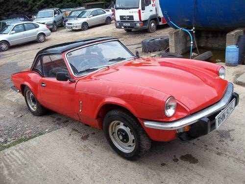 1973 triumph spitfire/gt6 solid project For Sale