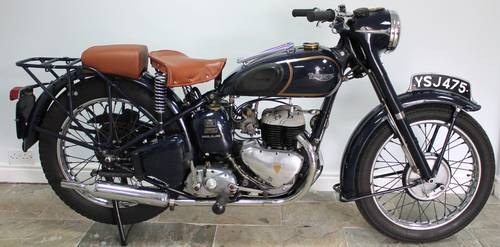 1952 Triumph TRW  MK 11 Matching Engine And Frame Numbers   SOLD
