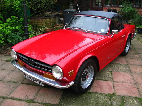 1969 TR6 (North American) imported 1991 For Sale