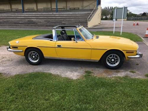 1978 Triumph Stag Manual + Overdrive + Hardtop SOLD