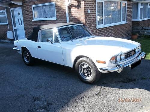 TRIUMPH STAG 1973 41K MILES ONLY SOLD