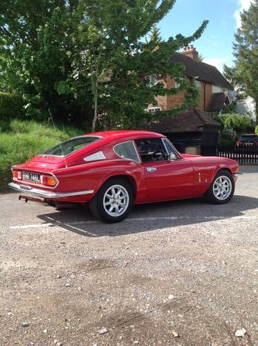 Triumph GT6 MK3 1972 Photographic restoration SOLD