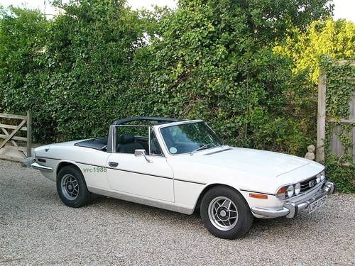 Triumph Stag. 1975. Manual/Overdrive SOLD
