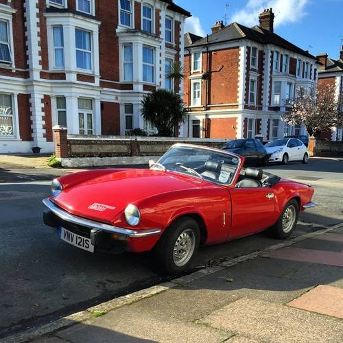 Fantastic 1977 Triumph Spitfire 1500 + overdrive VERKAUFT
