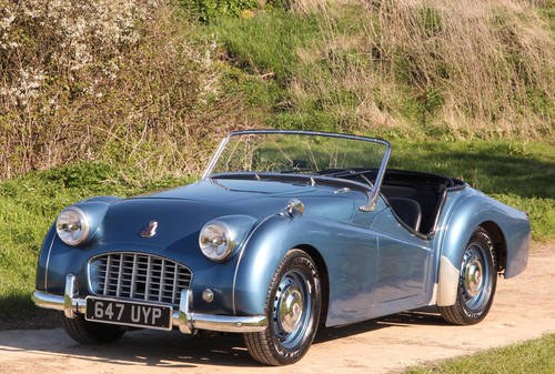 1957 STUNNING, FULLY RESTORED TR3, DISCS, LHD For Sale