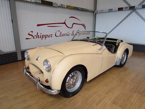 1956 Triumph TR3 Small Mouth for Restauration For Sale