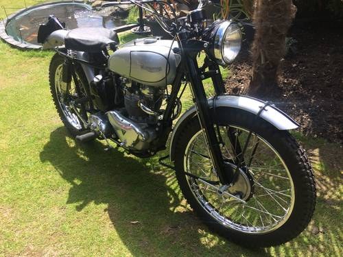 1951 TRIUMPH TR5 TROPHY WITH FAMOUS OWNER/RIDER / HISTORY  In vendita