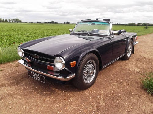 1969 TR6 For Sale SOLD