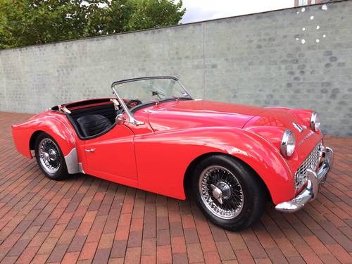 1959 Triumph TR3A. RHD,Numbers Matching, Overdrive SOLD