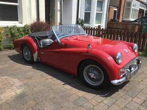 1959 TR3A - Barons Tuesday 18th July 2017 For Sale by Auction