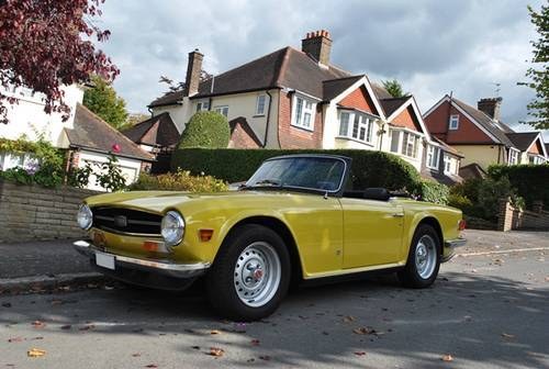 1975 Triumph TR6 with genuine 19,000 miles from new For Sale