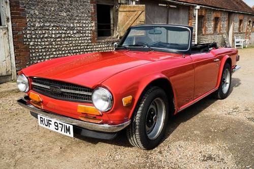 1974 TR6 - Barons, Tuesday 18th July 2017 For Sale by Auction