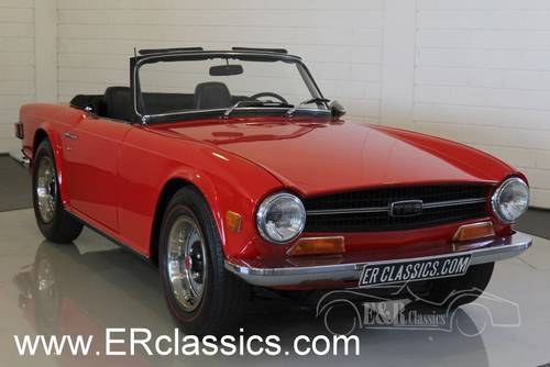 Triumph TR6 Roadster 1970 in very good condition For Sale