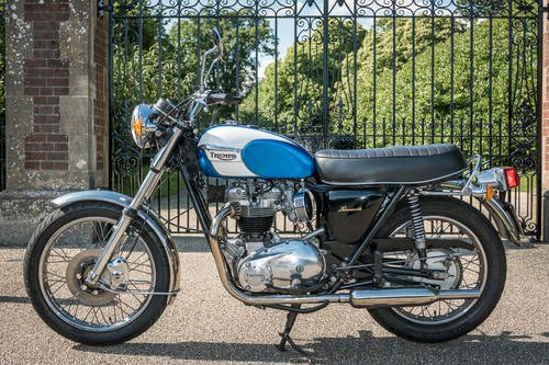 1973 Triumph T120R - with some useful modifications. SOLD