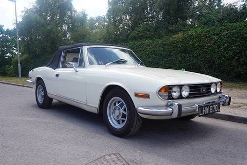 Triumph Stag Auto 1973 - to be auctioned 28-07-17 For Sale by Auction