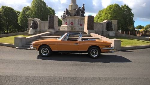 Triumph Stag 1975 stunning SOLD
