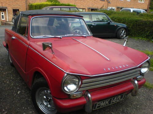 1971 Triumph Herald Convertible VERKAUFT