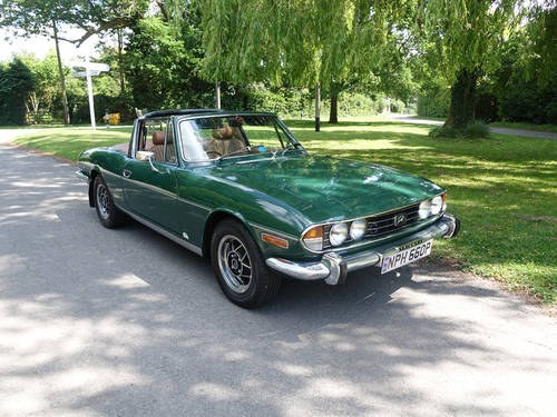 1976 Triumph Stag RHD - Matching numbers & Original colours SOLD