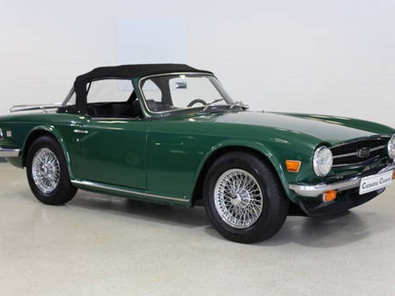 One of the very last ever Triumph TR6 (CF56217U) produced in