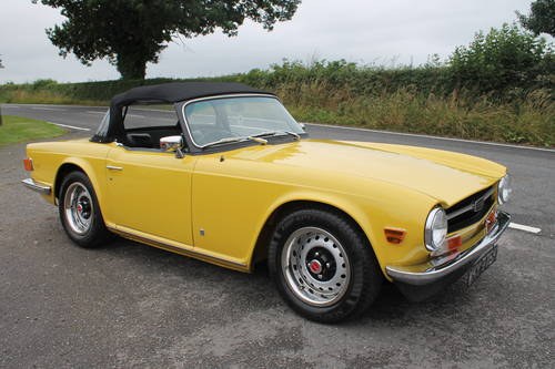 1972 Triumph TR6 With Overdrive Triple DCO 40 Webbers SUPER  SOLD