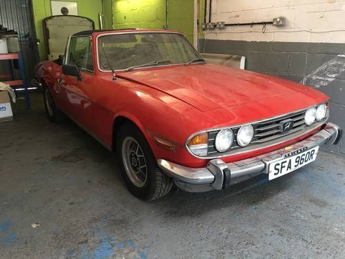 1977 Triumph Stag - Mk2 - Project - No rust - Manual with O/D SOLD