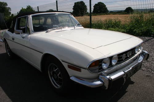 1971 Triumph Stag MK1, only 3 owners from new, With Hardtop. For Sale